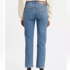 Levi's Women's Wedgie Fit Straight Leg Jeans - Blue